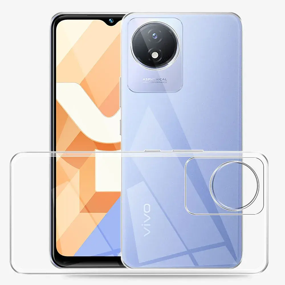 Силіконовий чохол BeCover для Vivo Y02/Y02A Transparancy (708946) - фото 4