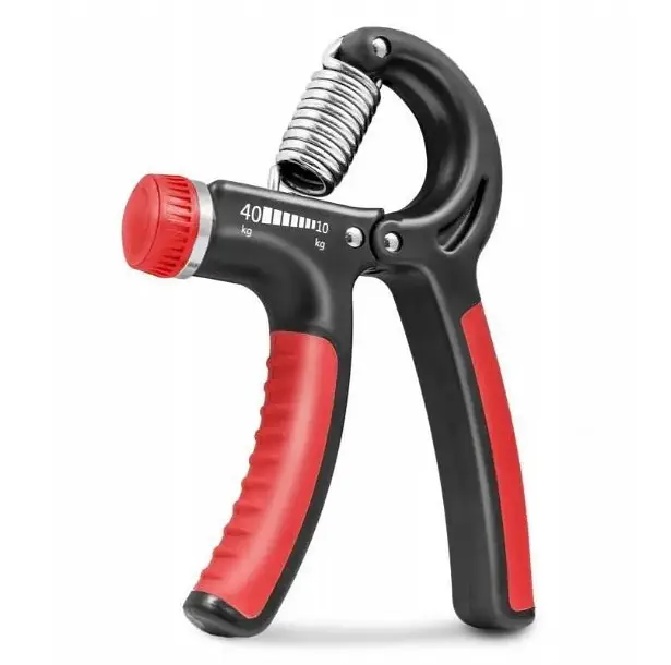 Эспандер кистевой Power System PS-4021 с регулируемой нагрузкой 10-40 кг Power Hand Grip Black (PS-4021_Black) - фото 2