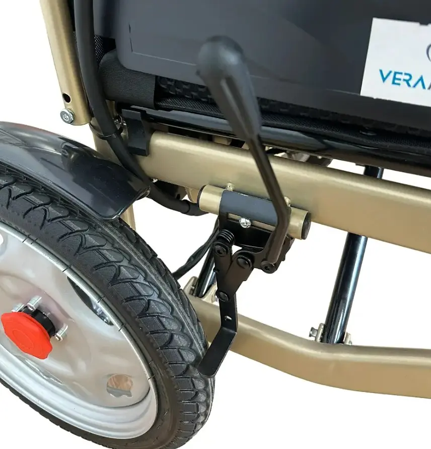 Складная электрическая тележка Vera Medical для людей с ограниченными возможностями весом до 150 кг (VRM-010) - фото 5