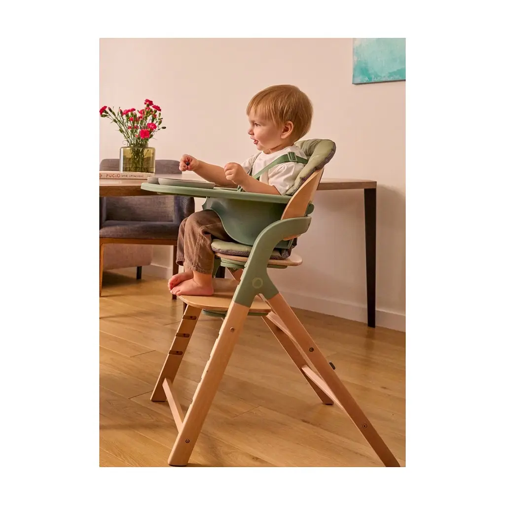 Стілець для годування Lionelo MEGAN GREEN WOOD (LO-MEGAN GREEN WOOD) - фото 10