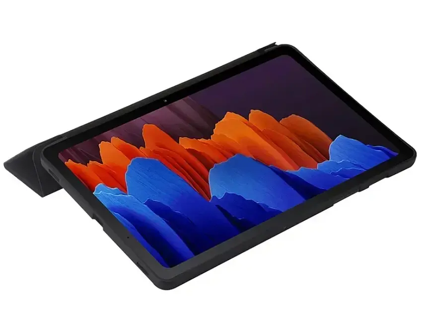 Чехол-книжка DK для Samsung Galaxy Tab A9+ (X210 / X215 / X216) экокожа/силикон Smart Case black - фото 2