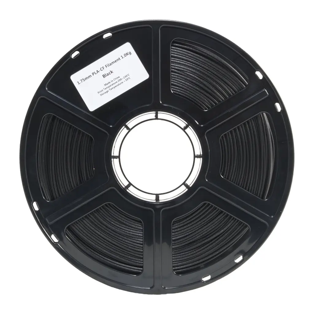 Пластик для 3D-принтера Flashforge PLA-CF 1,75mm 1kg Black (90007818001) - фото 2