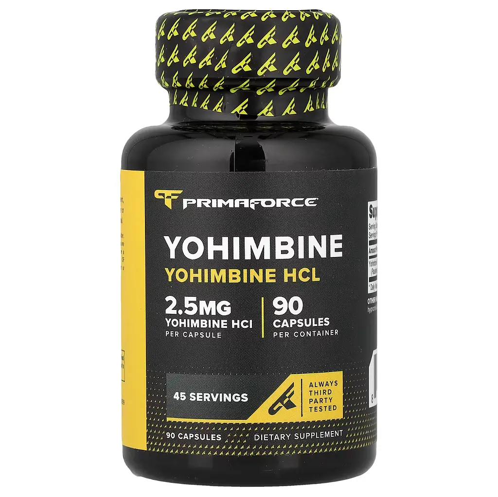 Йохімбе Yohimbine HCL 90 капсул Primaforce vit0005812