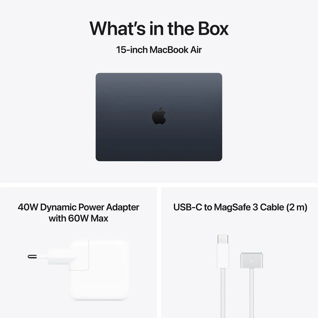 Ноутбук Apple 15.3 MacBook Air / M5/16GB/512SSD/UMA/MacOS/Midnight (MDVH4UA/A) - фото 7