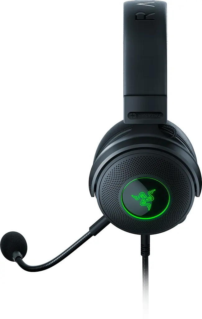 Навушники Razer Kraken V3 HyperSense Black (RZ04-03770100-R3M1) - фото 2