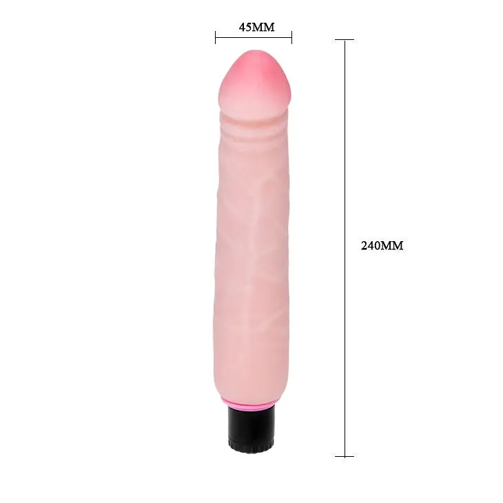 Вібратор BAILE The Realistic Cock Multispeed Vibrations Baile BW-027005 98511 - фото 2
