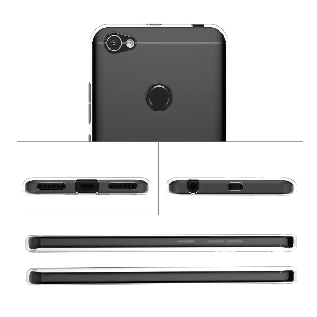 Чохол до мобільного телефона для Xiaomi Redmi Note 5A Clear tpu (Transperent) Laudtec (LC-XRN5A) - фото 9