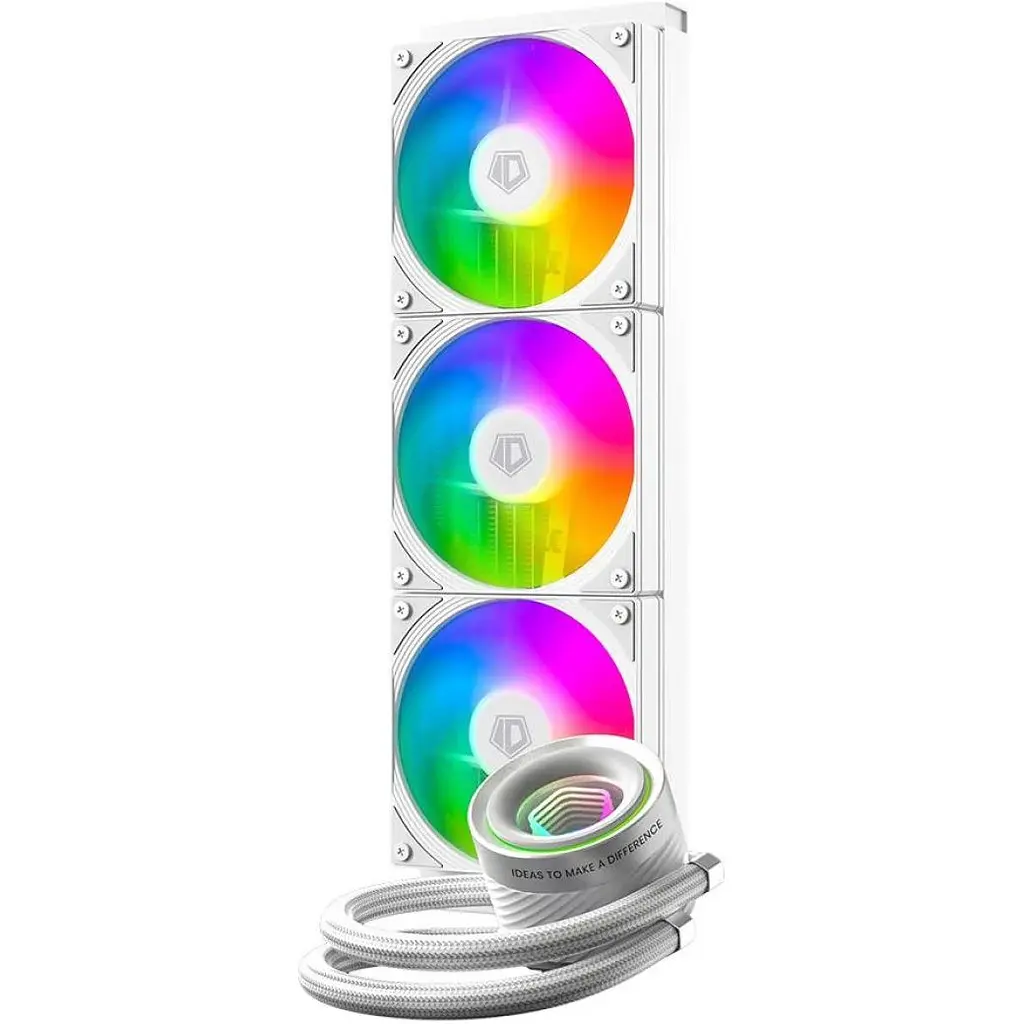Система водяного охолодження ID-COOLING FX360 INF White [148471] - фото 2