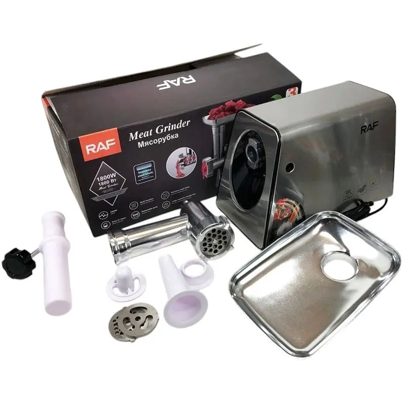 М'ясорубка потужна RAF R-3397 реверс (41538-R 3397_1756) - фото 11