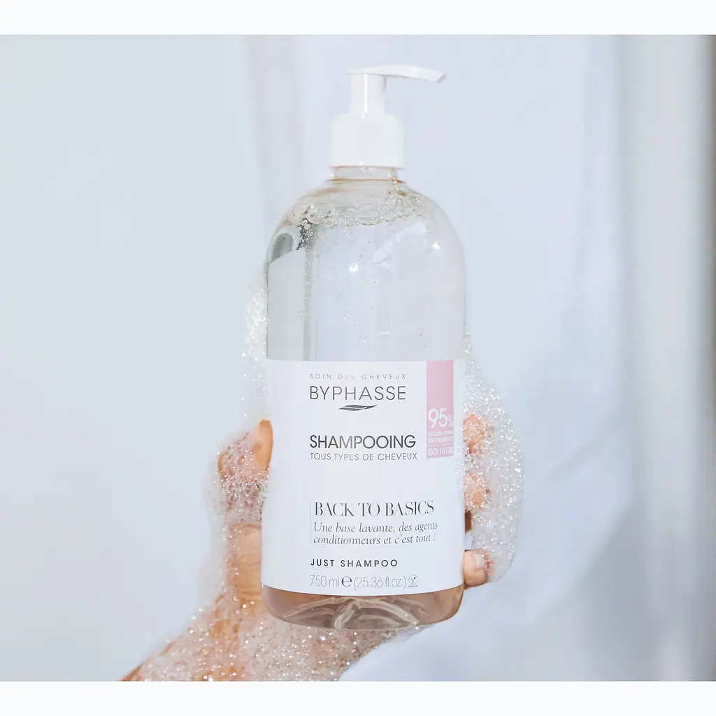 Шампунь Byphasse Back To Basics, для всех типов волос, 750 мл - фото 2