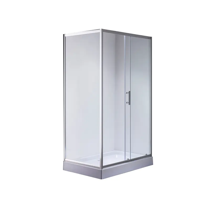 Душова кабіна з низьким піддоном Mixxus Hard SCT01-120x80x198-TR хром прозоре скло 5 мм MI6910, Універсальна, прозорий, хром - фото 6