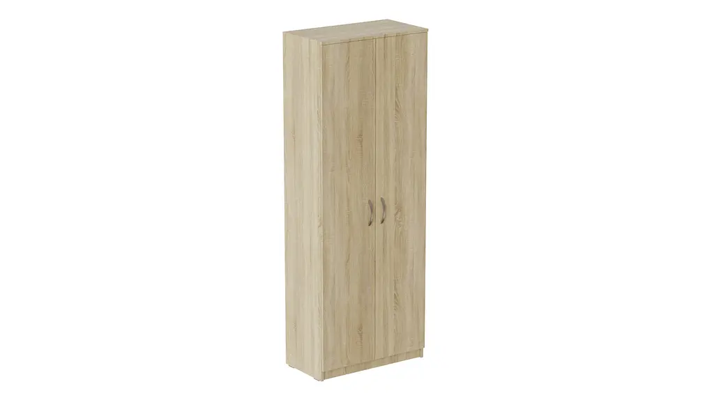 Шафа Анжело Ferrum-decor на 5 полиць 2 двері 1900x800x380 ДСП Дуб Сонома 16 мм (FRD-105052) - фото 3