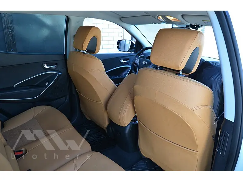 Авточохли модельні MW Brothers для Hyundai Santa Fe III c 2012 - фото 8