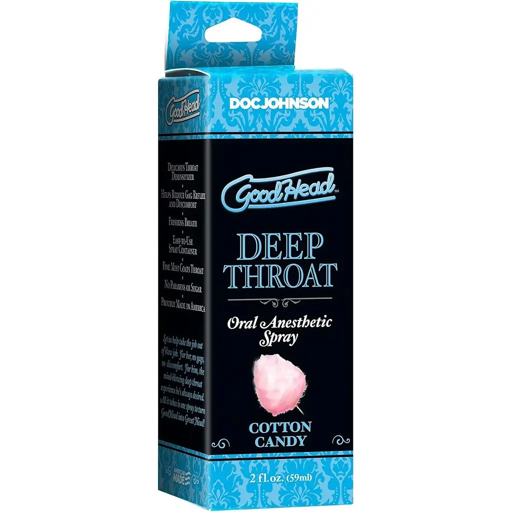 Спрей для мінету Doc Johnson GoodHead - Cotton Candy 59 мл - фото 2