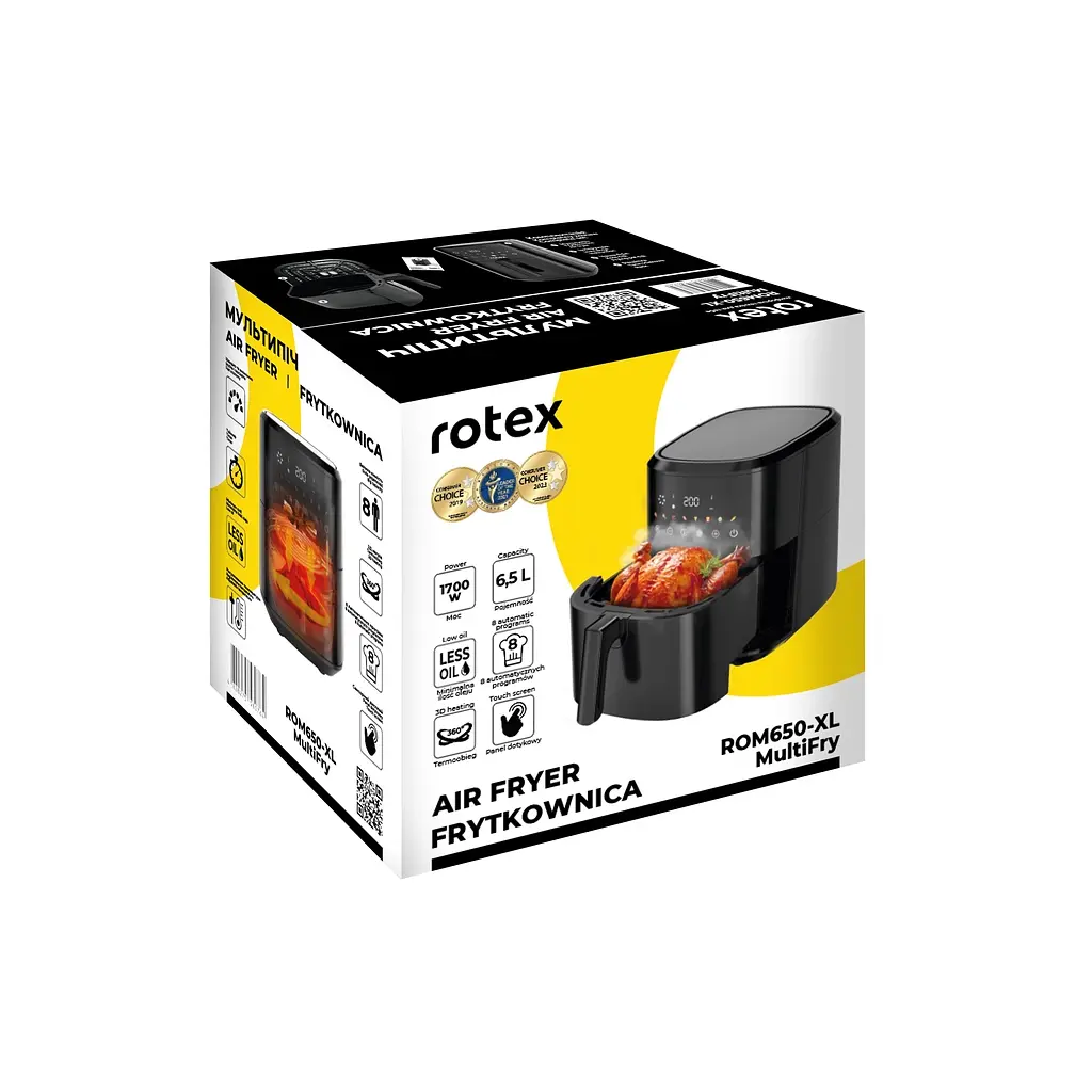 Мультипіч Rotex ROM650-XL MultiFry - фото 11