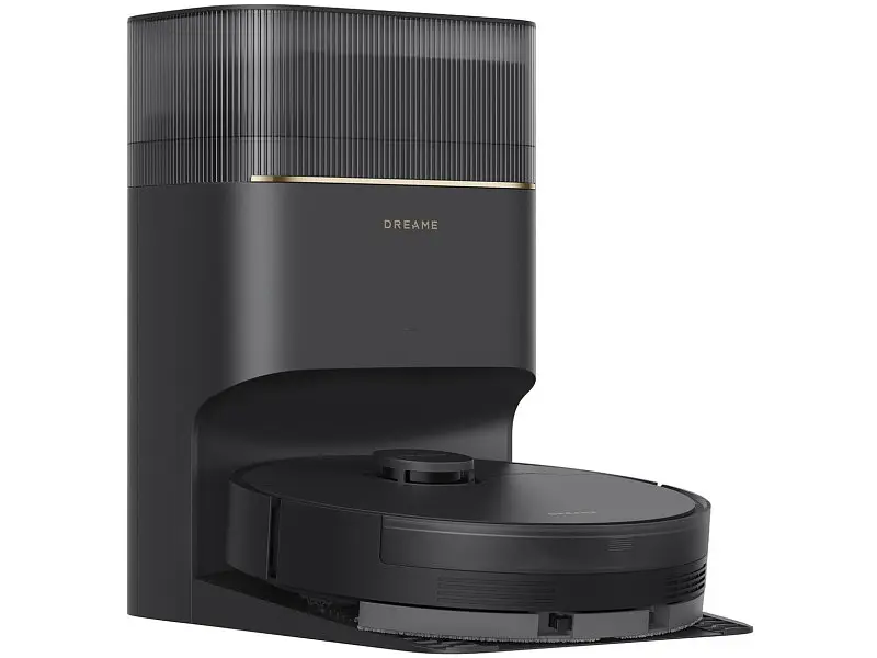 Робот-пилосос з вологим прибиранням Dreame Bot D20 Pro Plus Black RLD43SD-BL - фото 2