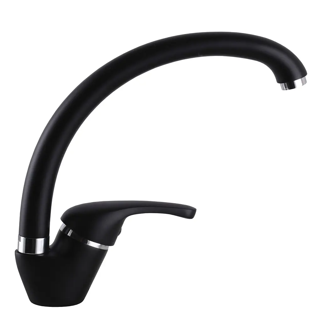 Змішувач для кухні Globus Lux Solly GLSO-0203S-10-BB Чорний матовий - фото 3