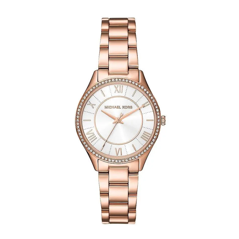 Жіночий подарунковий набір MICHAEL KORS MK4850SET 'Lauryn' (годинник + кольє + сережки) - фото 3