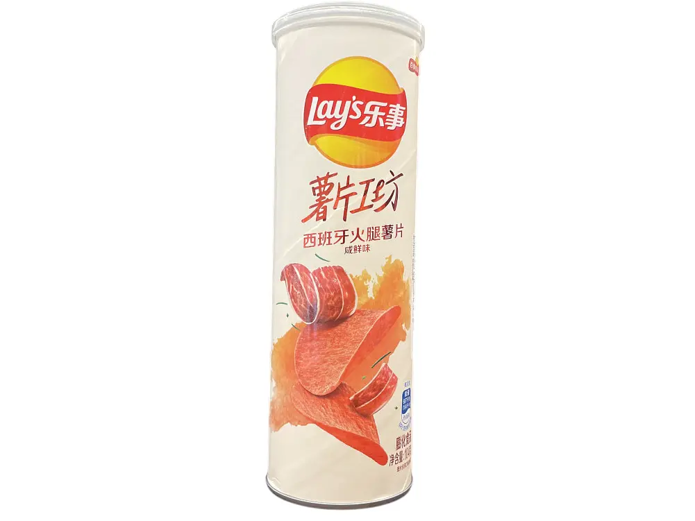 Чіпси Lay's Spanish Ham зі смаком іспанської шинки 104 г (6924743926615)