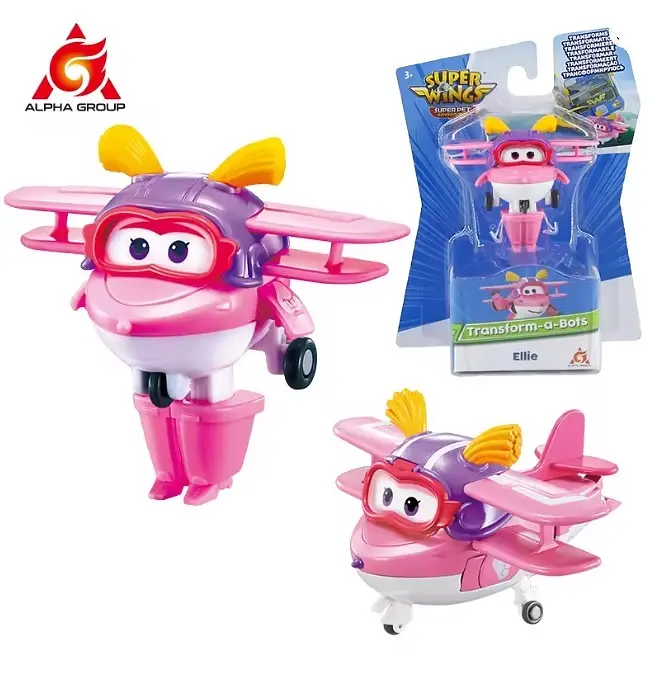 Игровая фигурка-трансформер Super Wings Transform-a-Bots Элли (Ellie) 5 см (EU770038) - фото 2