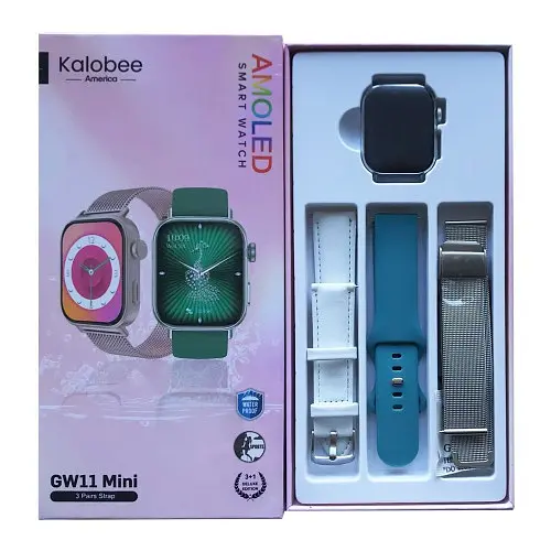 Смарт-годинник Smart Watch Kalobee GW11Mini срібний - фото 2