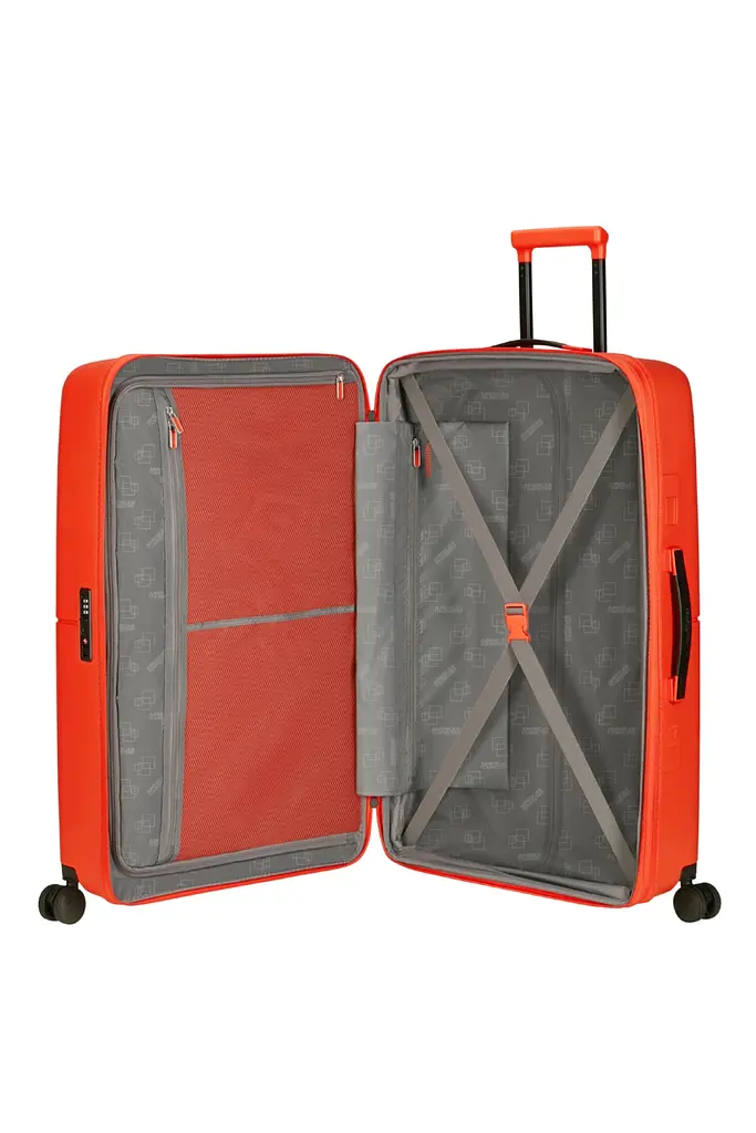 Валіза 77 См American Tourister DASHPOP TANGERINE RED 77х50х30(34) MG5*00003 - фото 2