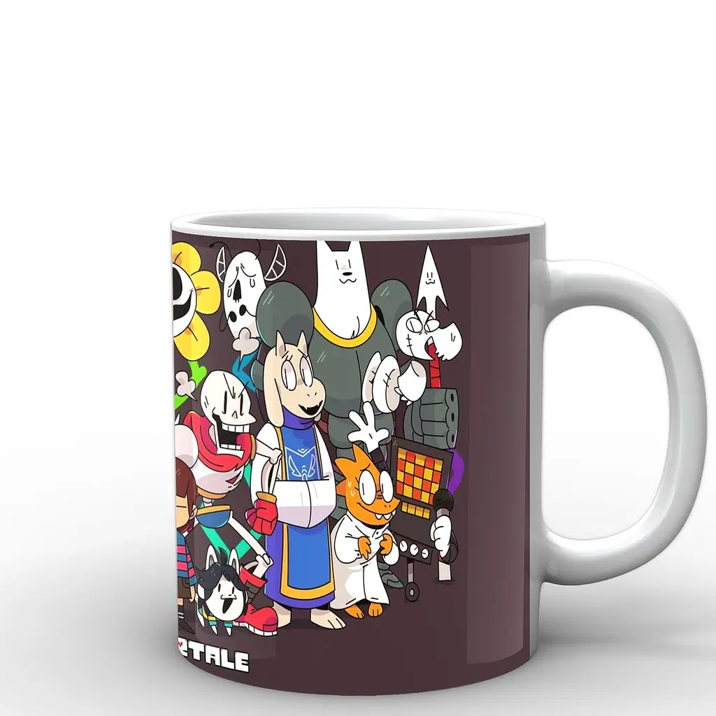 Кухоль GeekLand Undertale Андертейл постер UT.02.006 330 мл білий - фото 3