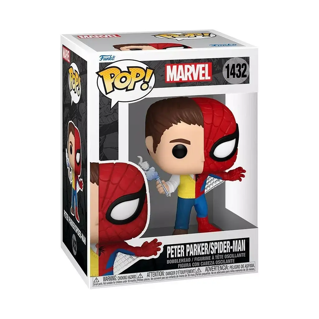 Фигурка Funko Pop Marvel Питер Паркер Человек-паук Marvel Peter Parker Spider-Man 10 см FP M SM 1432 - фото 2