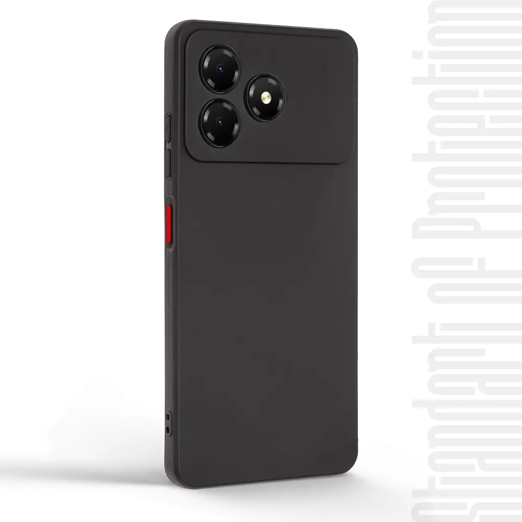 Чохол до мобільного телефона Armorstandart Matte Slim Fit ZTE Blade A36 4G Camera cover Black (ARM88901) - фото 2