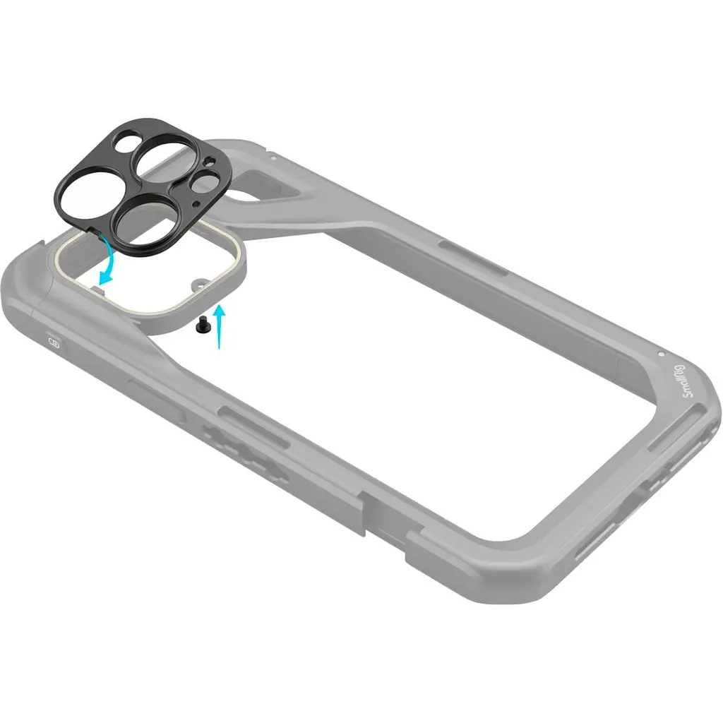 Кріплення для об'єктива на клітку SmallRig з різьбою 17мм для iPhone 15 Pro Max / 15 Pro (4394) [111909] - фото 2