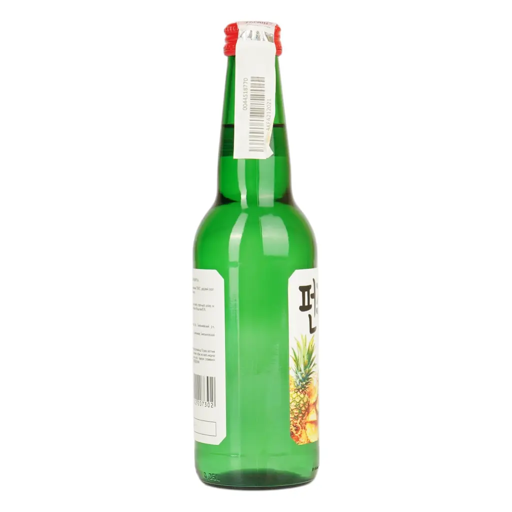 Соджу FUNJU Pineapple 15% 0.35 л - фото 4