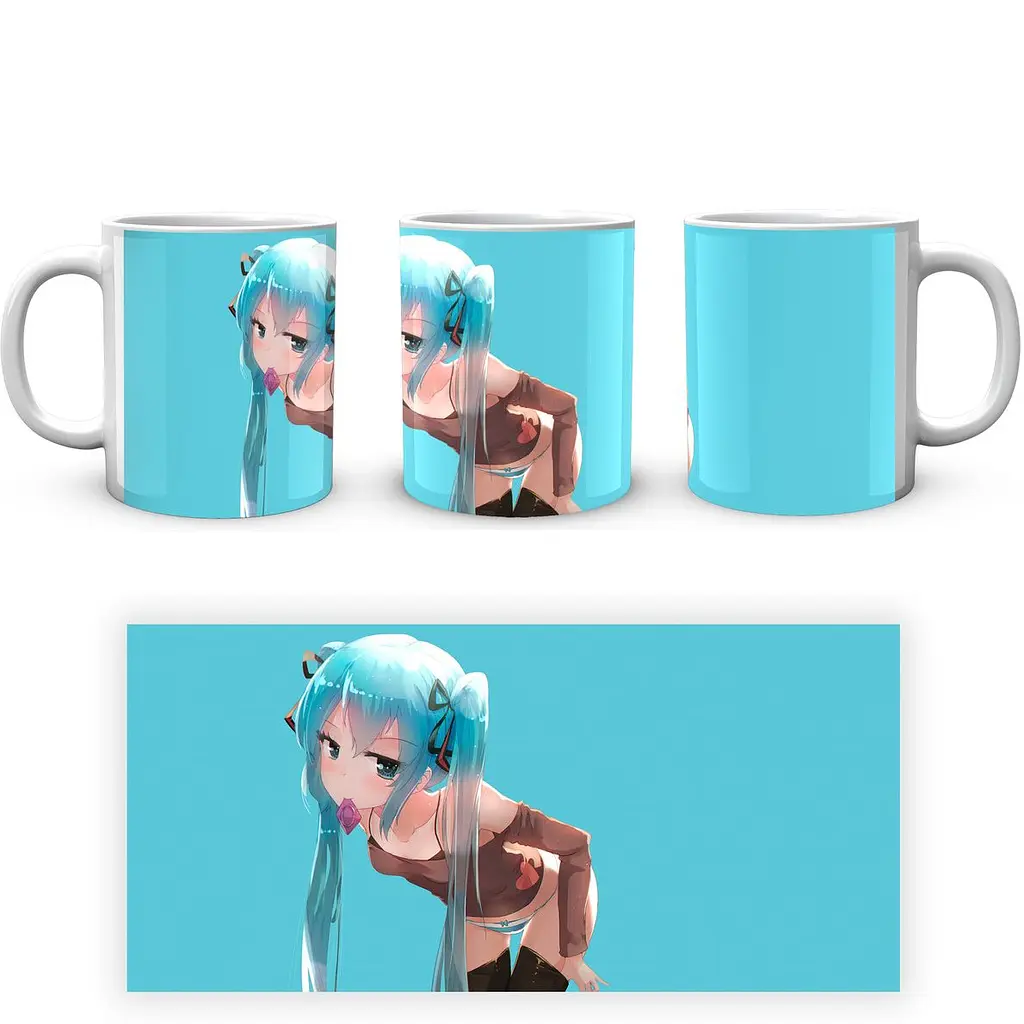 Кухоль GeekLand Ahegao Ахегао anime A 02.21 330 мл білий - фото 4
