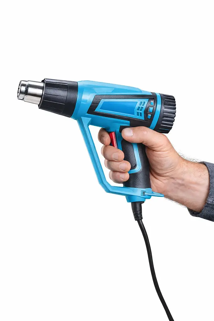 Фен промисловий Hot Air Gun 1600W 4 насадки X512 - фото 4