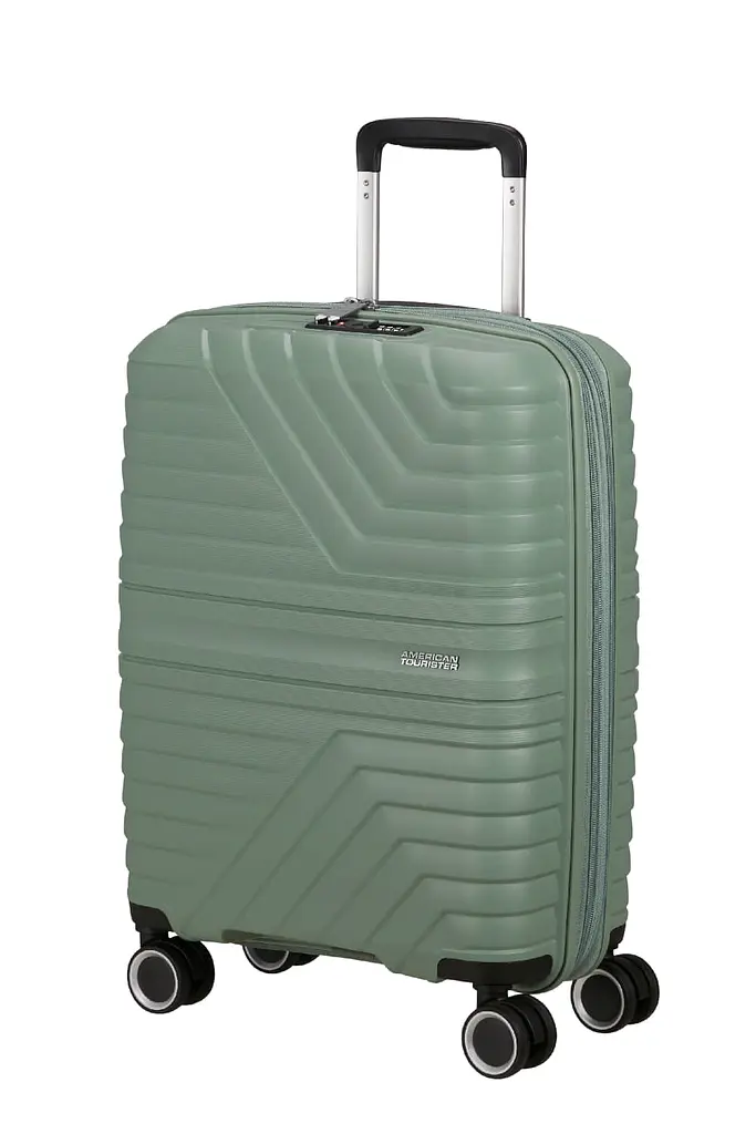 Валіза 55 См American Tourister FLYTWIST BOTANIC GREEN 55х40х20(23) MI1*04001 - фото 5