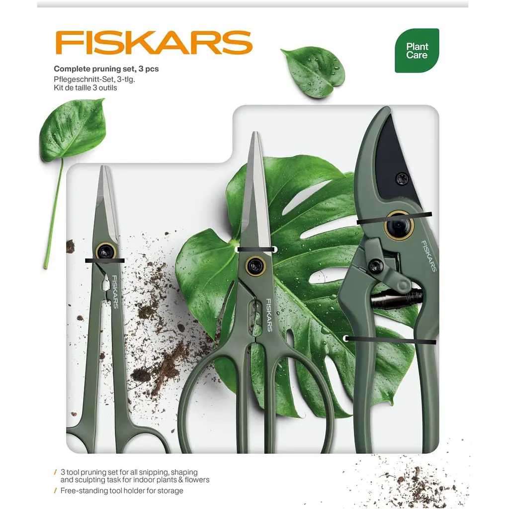 Набір для кімнатних рослин Fiskars Plant Care 3-предмети (1075317) - фото 8