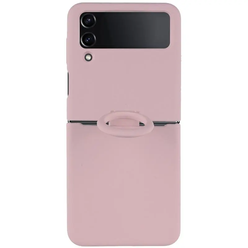 Чохол Foldables Silicone Cover Lakshmi (AAA) для Samsung Galaxy Z Flip4 Рожевий / Pink Sand - фото 2