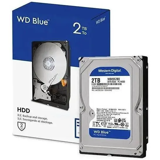 Жорсткий диск внутрішній Western Digital Blue 2 ТБ (WD20EZBX) - фото 2
