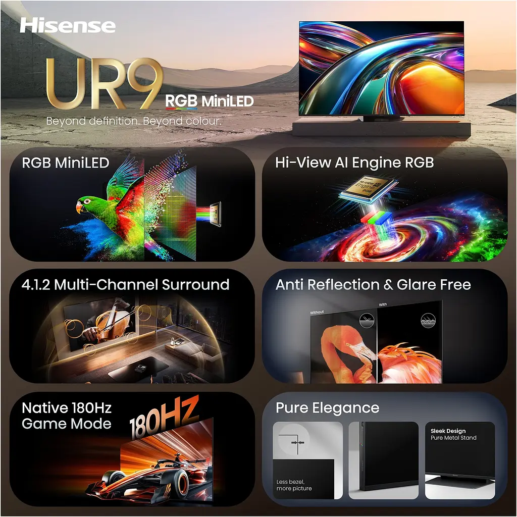 LED-телевізор Hisense 65UR9S (7263496) - фото 6