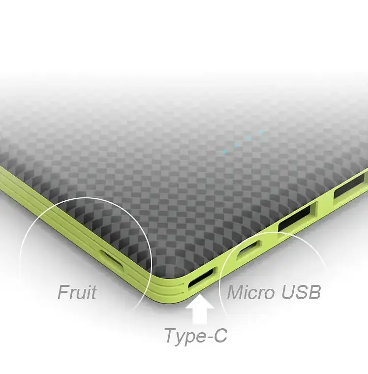 Внешний аккумулятор Power Bank Pineng PN-917 20000mAh (Черный) - фото 6