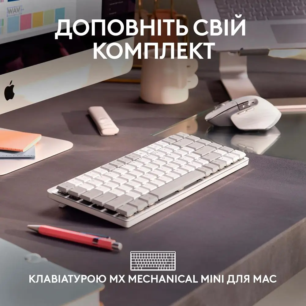 Миша Logitech MX Master 3S для Mac Pale Grey (910-006572) - фото 9