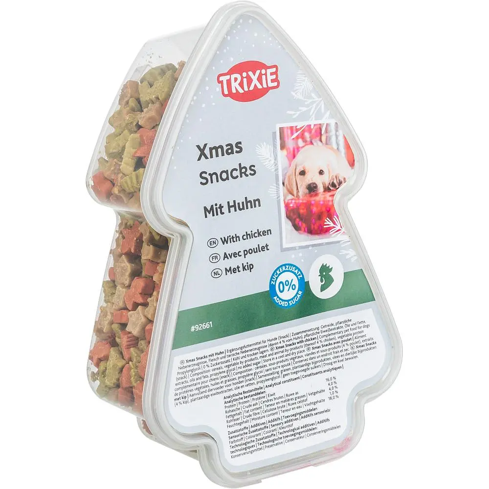 Ласощі Trixie Новорічні фігурки для собак, 500 г