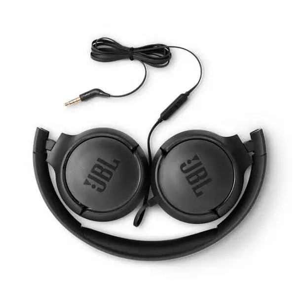 Наушники JBL T500 On-ear Mic Black (JBLT500BLK) - фото 6