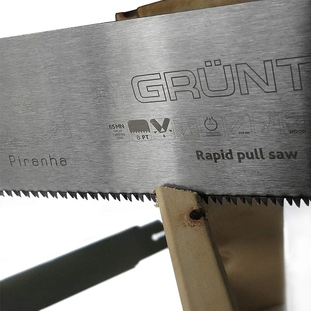 Садовая пила Gruntek Piranha со сменными лезвиями 350 мм - фото 6