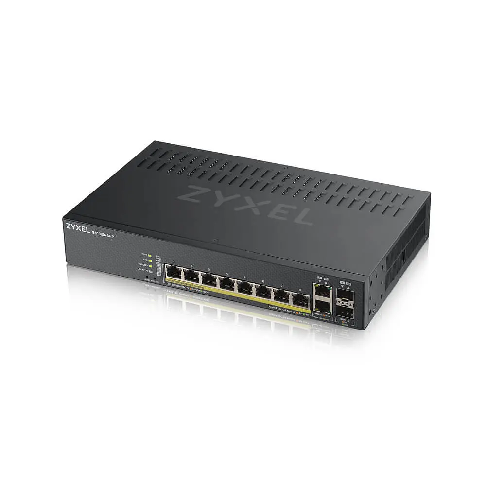 Комутатор ZYXEL GS1920-8HPV2 (GS1920-8HPV2-EU0101F) - фото 4