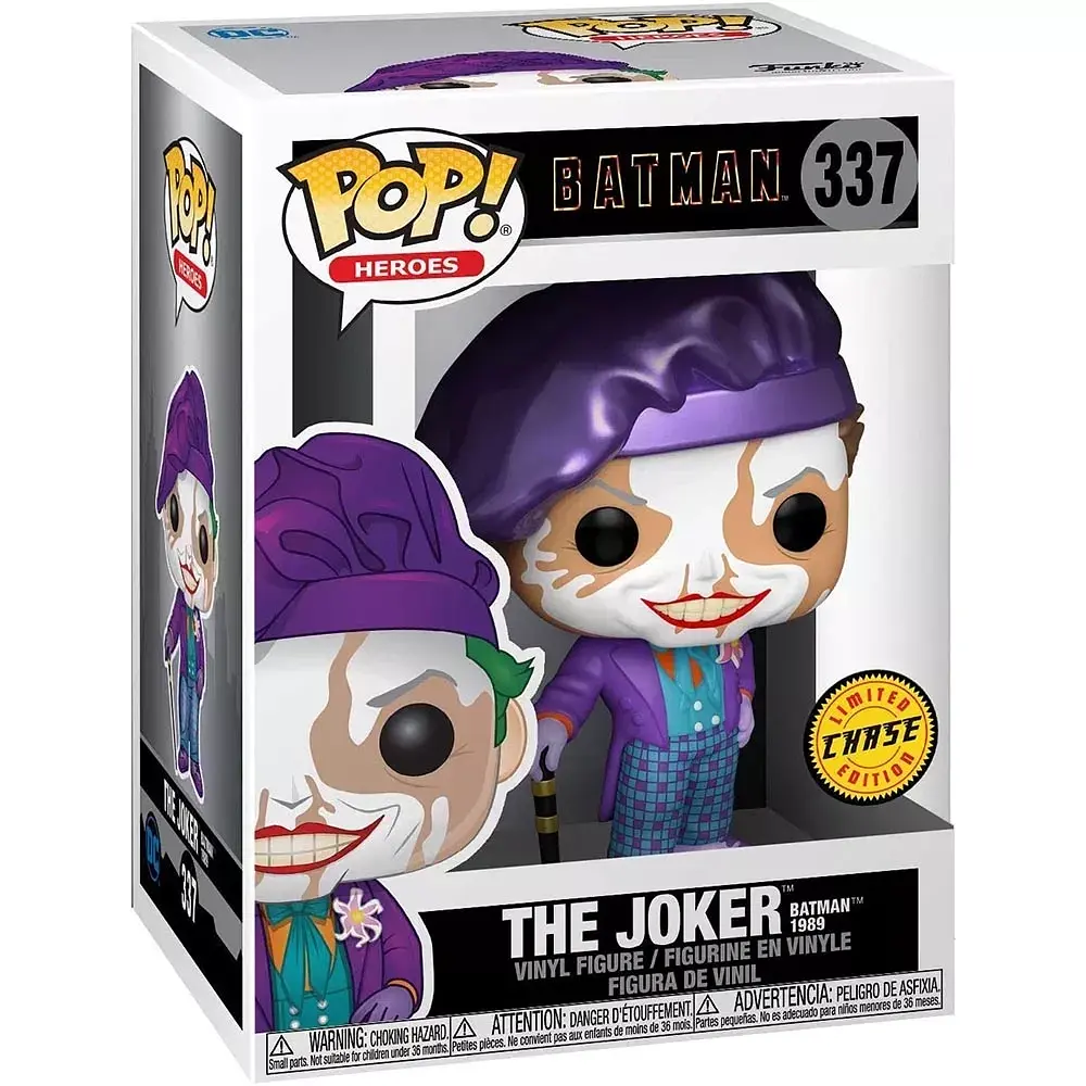Фігурка Бетмен Джокер Funko Pop Batman Joker (chase) 10 см JK 337C - фото 3