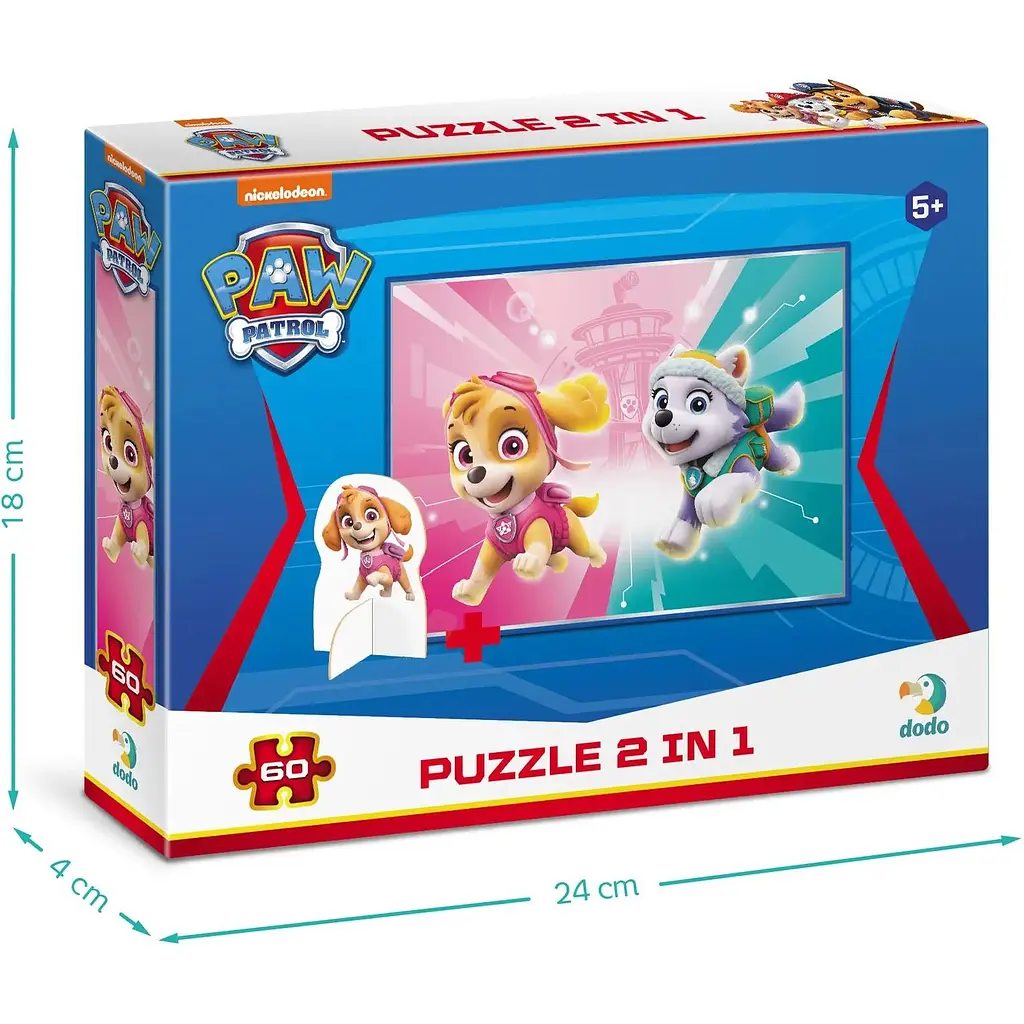 Пазл DoDo Paw Patrol, з фігуркою, 60 елементів, (200166) - фото 5