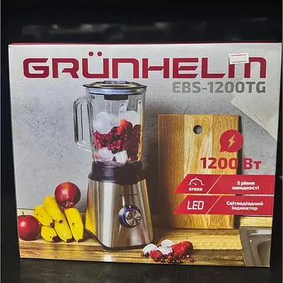 Блендер Grunhelm EBS-1200TG подрібнювач стаціонарний 1200 Вт - фото 3