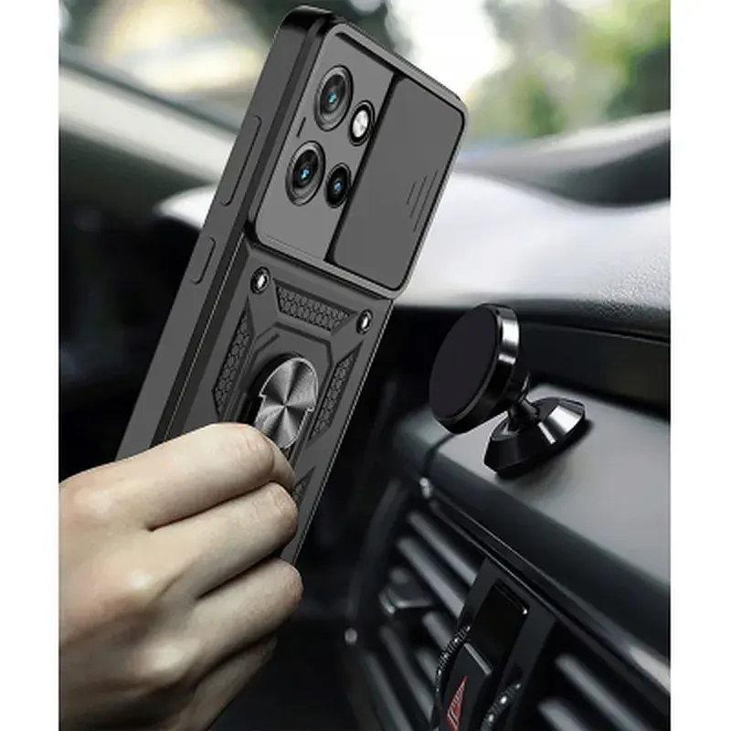 Чохол до мобільного телефона BeCover Military Motorola Edge 50 Neo Black (713051) - фото 6
