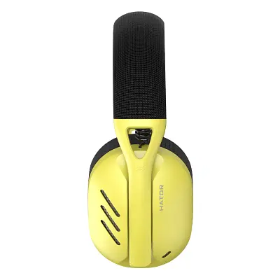 Навушники Hator Hyperpunk 2 Wireless Tri-mode Black/Yellow (HTA-857) - фото 4