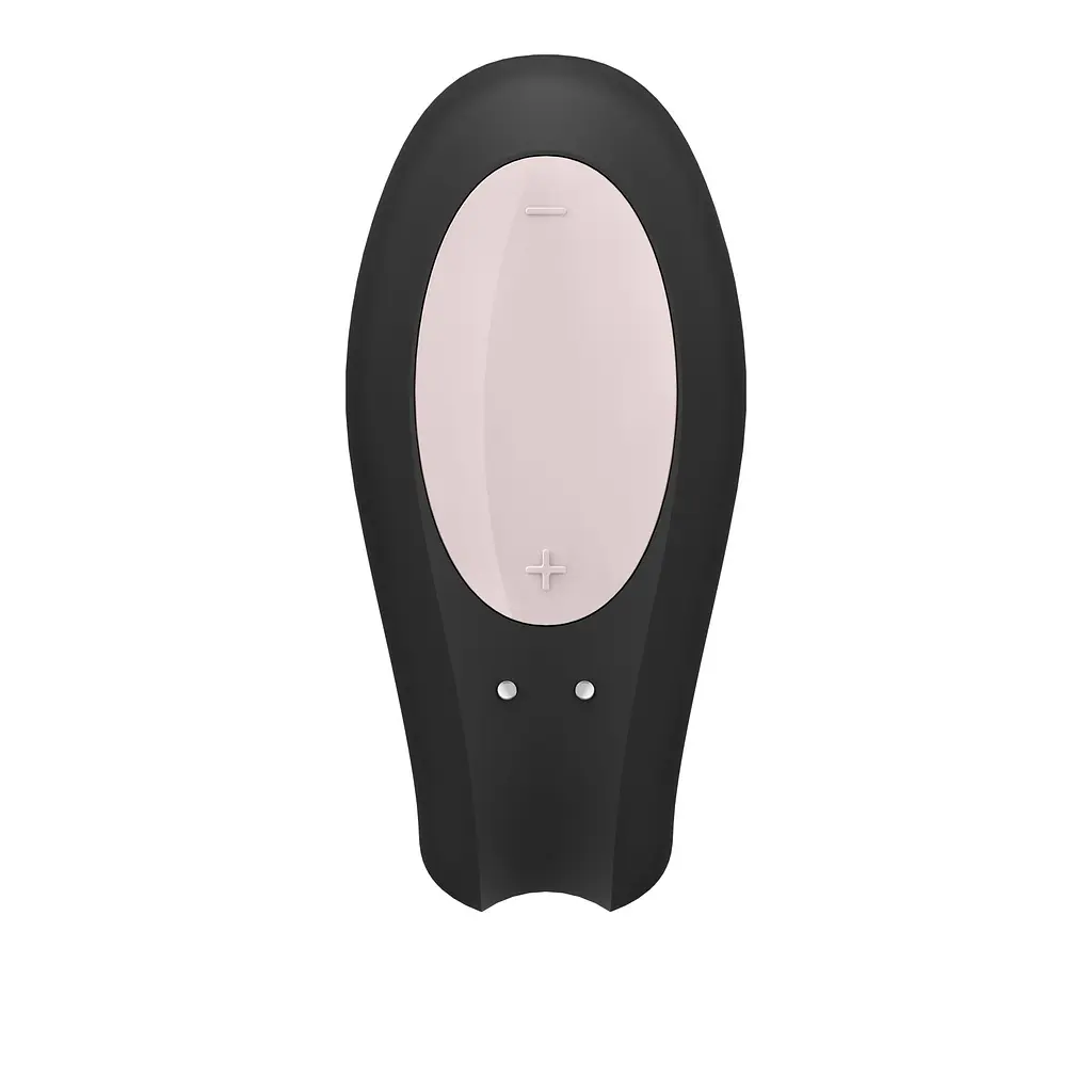 Смарт-вібратор для пар Satisfyer Double Joy Black із широким кліторальним стимулятором - фото 5